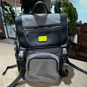 TUMI Alpha Bravo 'Lark' Grey Nylon Backpack - 232651GBL Nice